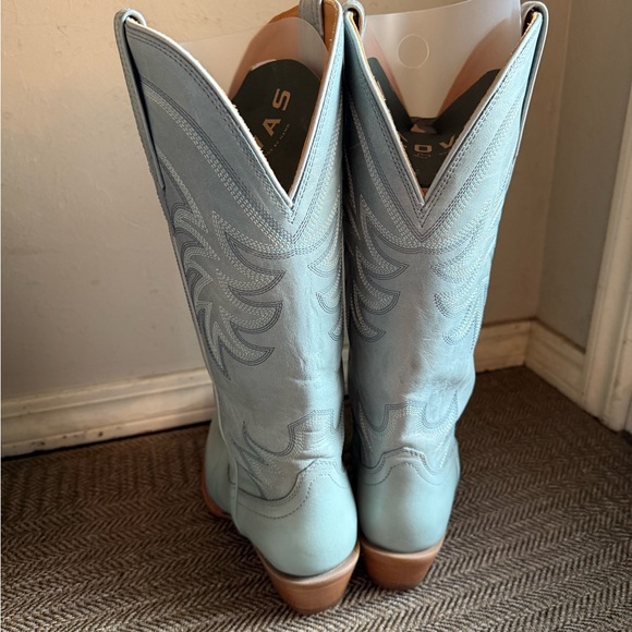 Tecovas Slate Blue Annie Boots - Picture 10 of 11